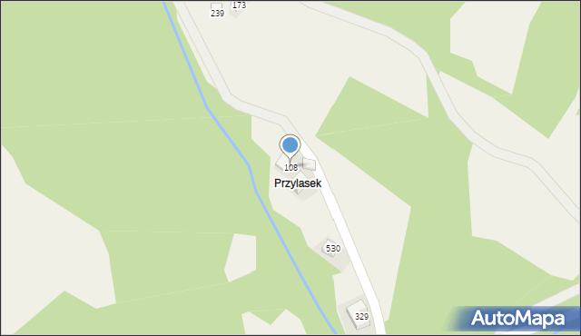 Paszyn, Paszyn, 108, mapa Paszyn