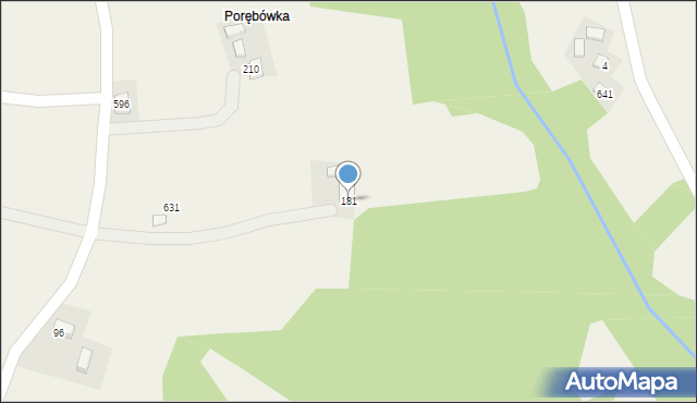 Paszyn, Paszyn, 181, mapa Paszyn