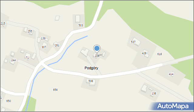 Paszyn, Paszyn, 228, mapa Paszyn