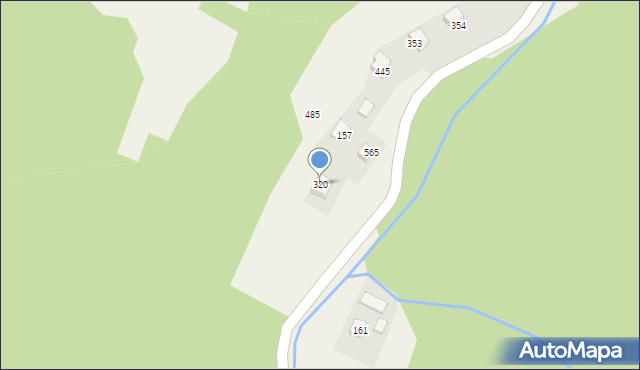 Paszyn, Paszyn, 320, mapa Paszyn