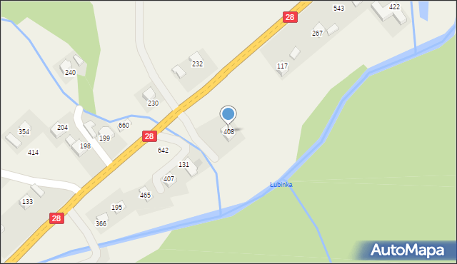 Paszyn, Paszyn, 408, mapa Paszyn