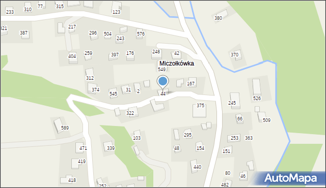 Paszyn, Paszyn, 44, mapa Paszyn