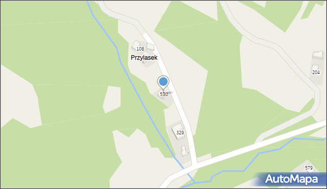 Paszyn, Paszyn, 530, mapa Paszyn