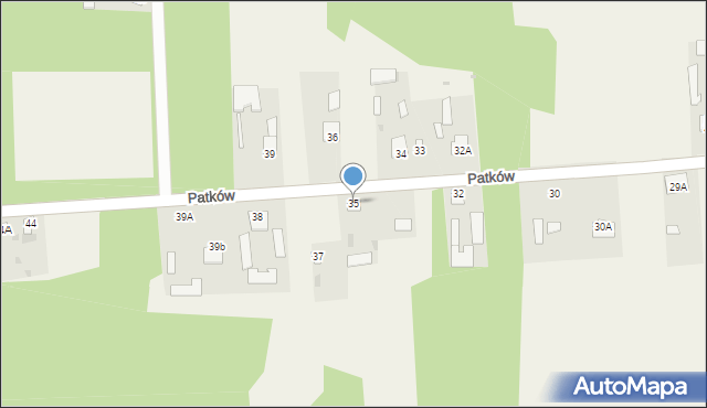 Patków, Patków, 35, mapa Patków