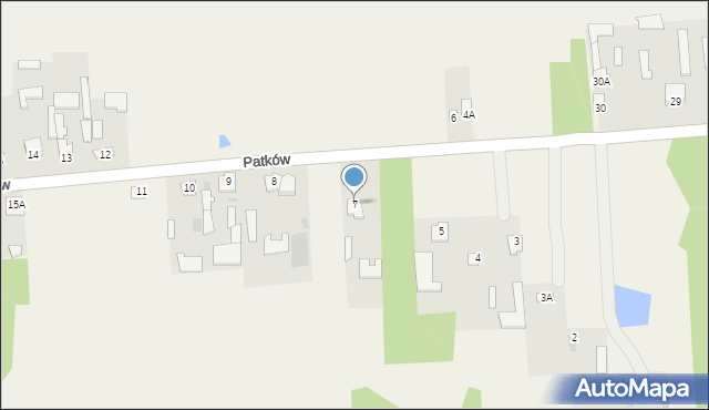 Patków, Patków, 7, mapa Patków