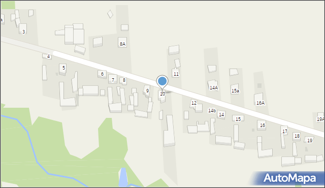 Pątnów, Pątnów, 10, mapa Pątnów