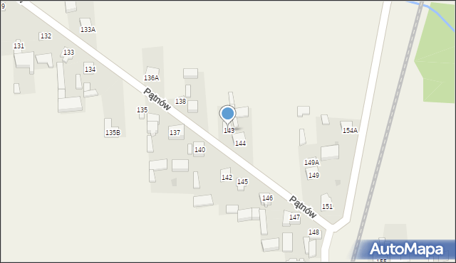 Pątnów, Pątnów, 143, mapa Pątnów