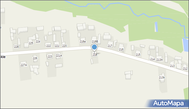 Pątnów, Pątnów, 218, mapa Pątnów