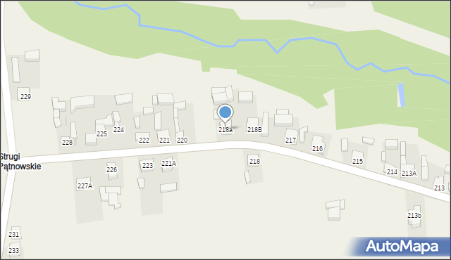 Pątnów, Pątnów, 218a, mapa Pątnów