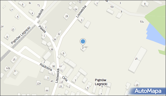 Pątnów Legnicki, Pątnów Legnicki, 53J, mapa Pątnów Legnicki