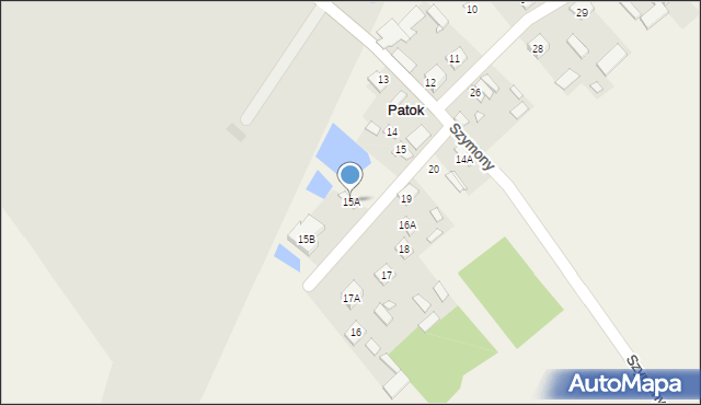 Patok, Patok, 15A, mapa Patok
