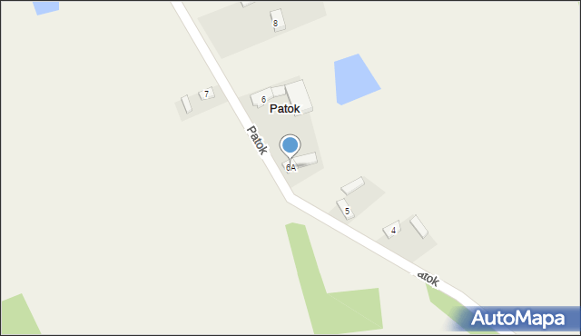 Patok, Patok, 6A, mapa Patok