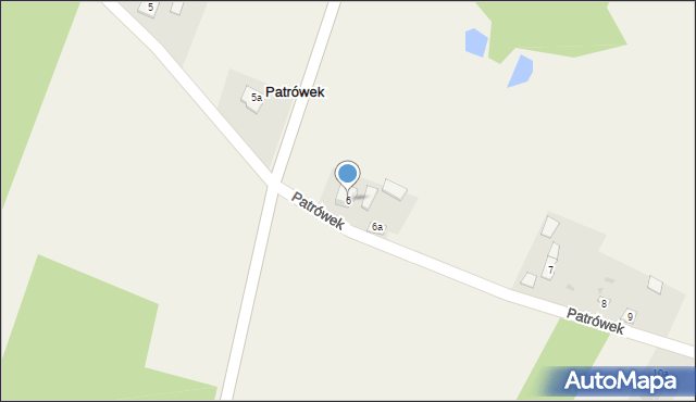 Patrówek, Patrówek, 6, mapa Patrówek