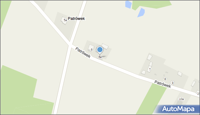 Patrówek, Patrówek, 6a, mapa Patrówek