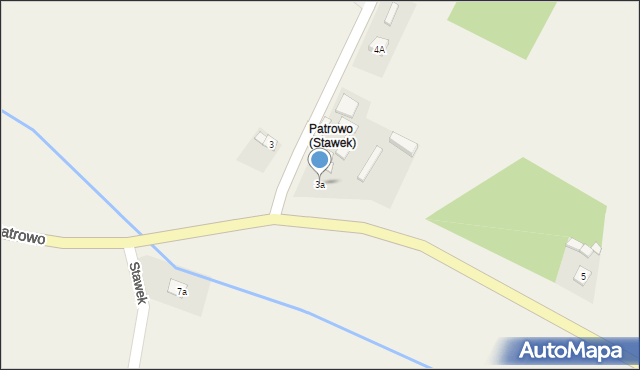 Patrowo, Patrowo, 3a, mapa Patrowo