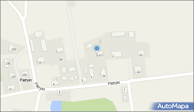 Patryki, Patryki, 3, mapa Patryki