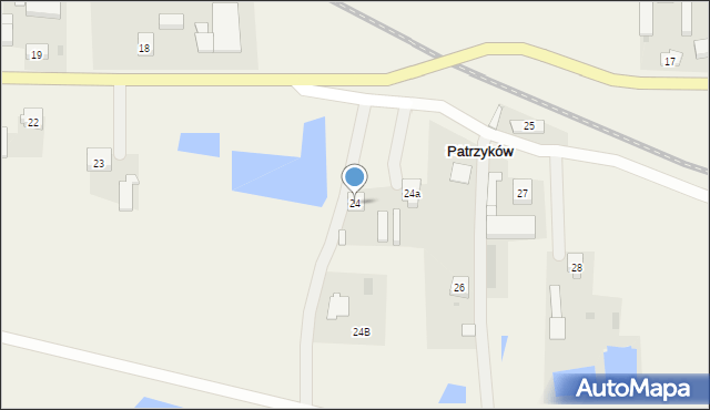 Patrzyków, Patrzyków, 24, mapa Patrzyków