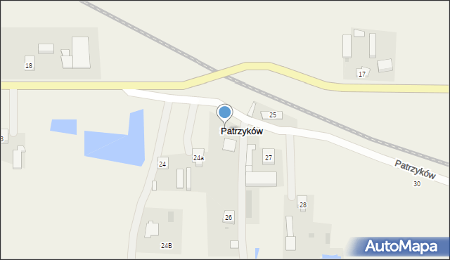 Patrzyków, Patrzyków, 26A, mapa Patrzyków