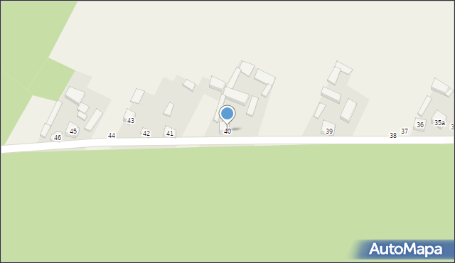 Patrzyków, Patrzyków, 40, mapa Patrzyków