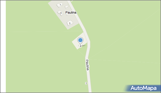 Paulina, Paulina, 4, mapa Paulina