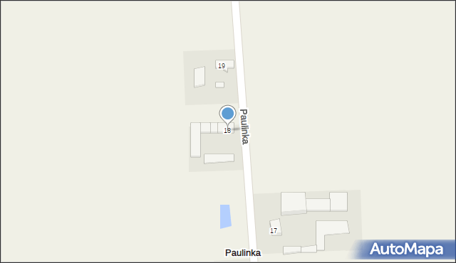 Paulinka, Paulinka, 18, mapa Paulinka