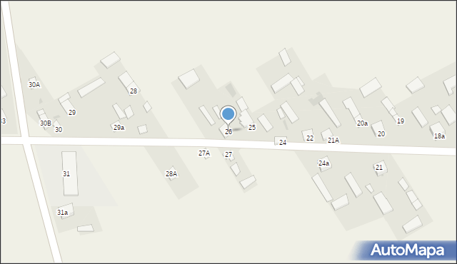 Pawliczka, Pawliczka, 26, mapa Pawliczka