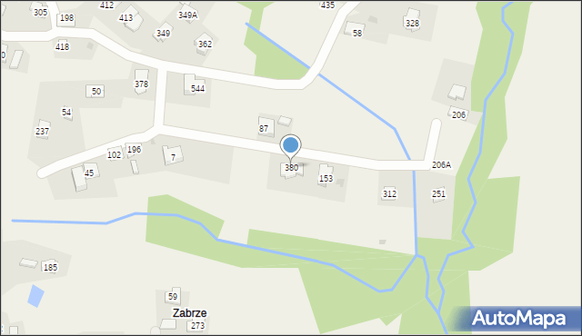 Pawlikowice, Pawlikowice, 380, mapa Pawlikowice
