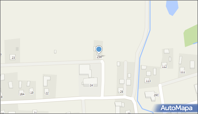 Pawłokoma, Pawłokoma, 23A, mapa Pawłokoma