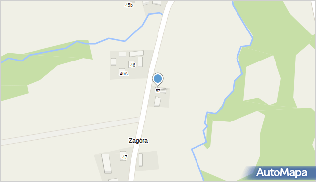 Pawłokoma, Pawłokoma, 57, mapa Pawłokoma