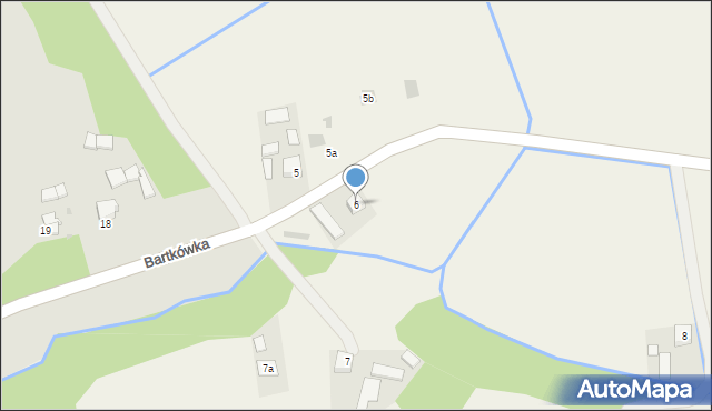 Pawłokoma, Pawłokoma, 6, mapa Pawłokoma