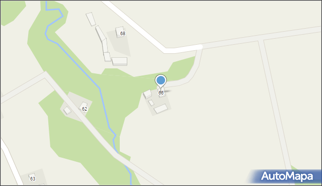 Pawłokoma, Pawłokoma, 66, mapa Pawłokoma