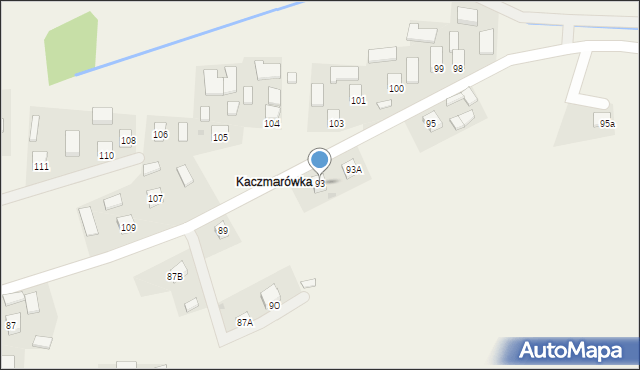 Pawłokoma, Pawłokoma, 93, mapa Pawłokoma