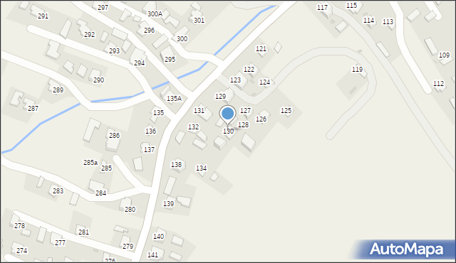 Pawłosiów, Pawłosiów, 130, mapa Pawłosiów