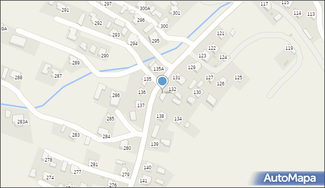 Pawłosiów, Pawłosiów, 133, mapa Pawłosiów