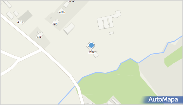 Pawłosiów, Pawłosiów, 429A, mapa Pawłosiów