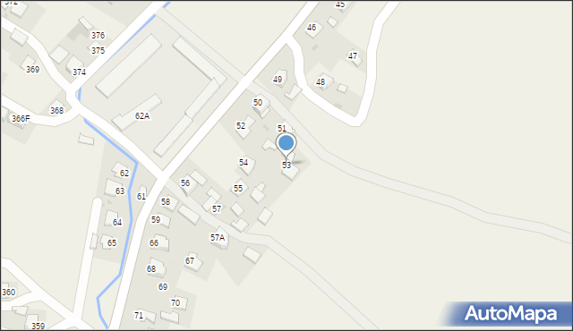 Pawłosiów, Pawłosiów, 53, mapa Pawłosiów