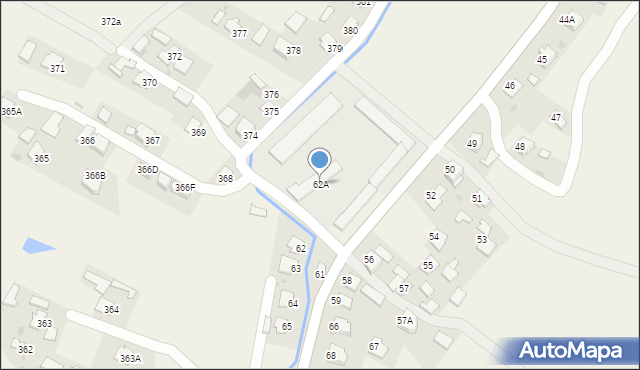 Pawłosiów, Pawłosiów, 62A, mapa Pawłosiów