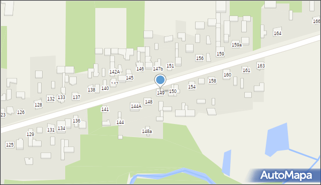 Pawłów, Pawłów, 149, mapa Pawłów