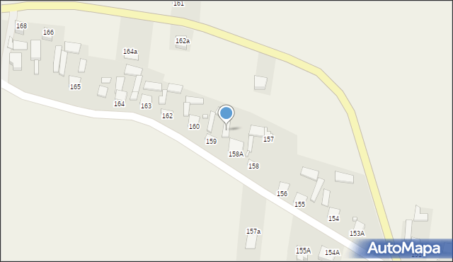 Pawłów, Pawłów, 159a, mapa Pawłów