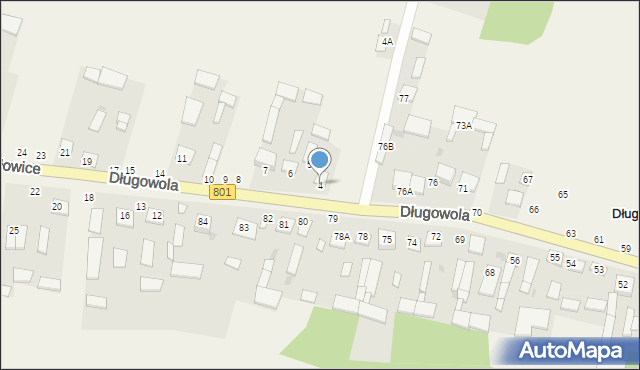 Pawłowice, Pawłowice, 4, mapa Pawłowice