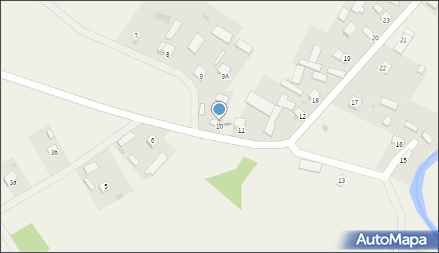 Pawłowice, Pawłowice, 10, mapa Pawłowice