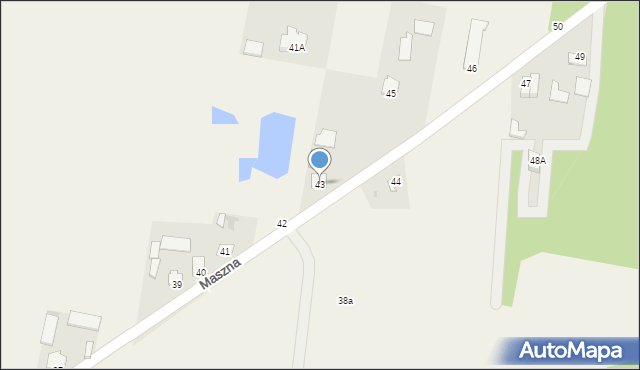 Pawłowice, Pawłowice, 43, mapa Pawłowice