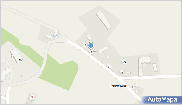 Pawłówko, Pawłówko, 4, mapa Pawłówko