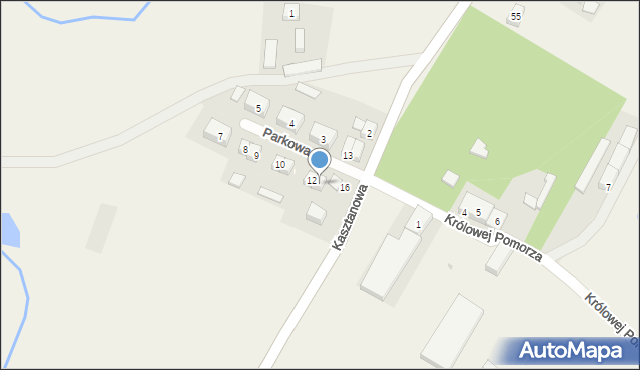 Piaseczno, Parkowa, 14, mapa Piaseczno