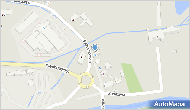 Piechowice, Pakoszowska, 10, mapa Piechowice