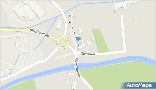 Piechowice, Pakoszowska, 2, mapa Piechowice