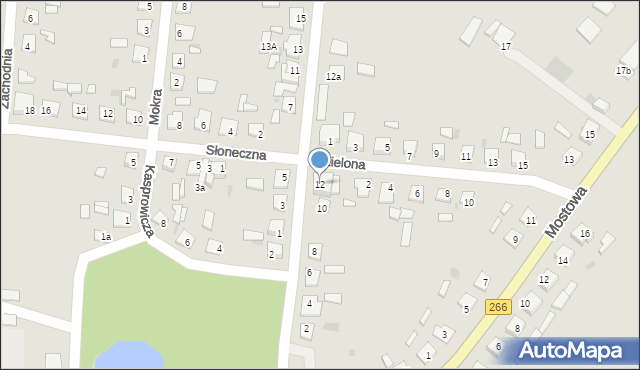 Piotrków Kujawski, Parkowa, 12, mapa Piotrków Kujawski