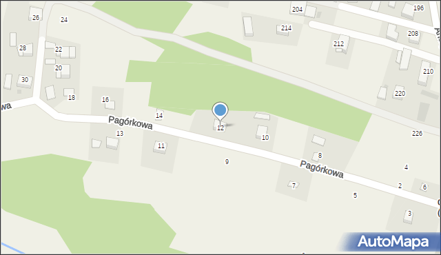 Piotrowice, Pagórkowa, 12, mapa Piotrowice