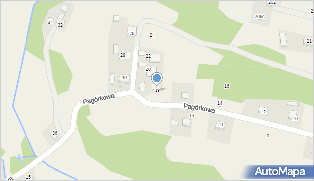 Piotrowice, Pagórkowa, 18, mapa Piotrowice