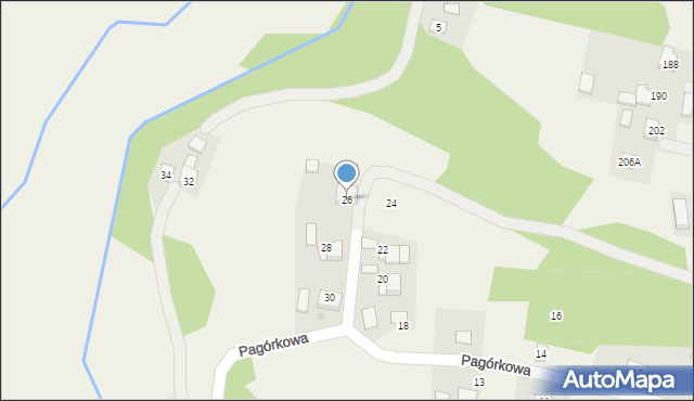 Piotrowice, Pagórkowa, 26, mapa Piotrowice